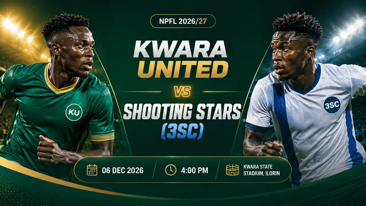 Kwara United vs Shooting Stars (3SC)